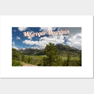 McGregor Mountain Rocky Mountain National Park Posters and Art